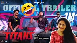 TITANS OFFICIAL TRAILER REACTION | JAYASURYA | VINAYAKAN | PRINCE JOY | NERAMBOKKU | DAWN VINCENT
