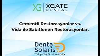 Cementli Restorasyonlar, Vida Ile Sabitlenen Restorasyonlar. Özel Durum 1. V-Tipi Multi-Unit
