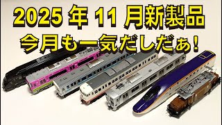 2025年11月新製品、今月も一気だしだぁ！【グッ鉄の秘密基地】#鉄道
