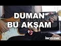 Duman Bu Akşam Gitar Dersi Solo