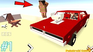 Blocky Car Racer #1 City Mod exploration - Android GamePlay FHD screenshot 4