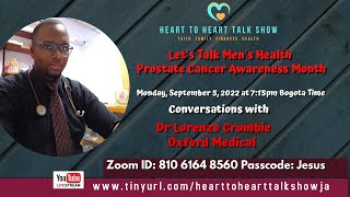Let's Talk Men's Health And Prostate Cancer!