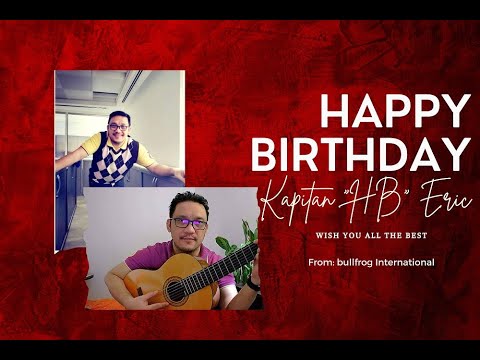 SURPRISED BIRTHDAY PRANK FROM TROPANG BULL FROG