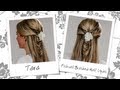 Fishtail Braided Half Updo Hair Tutorial - Tasha Arnall