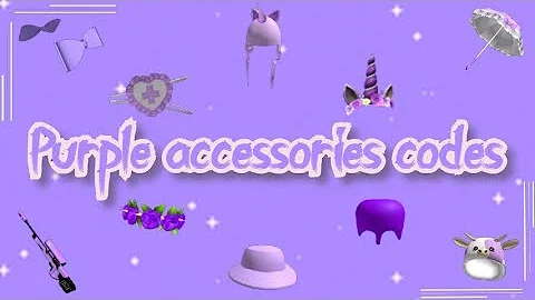 Purple Roblox Items - items with special effects roblox