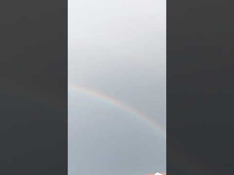 rainbow #dubai #rains #rainbow #shortsvideo #uae #dubairain