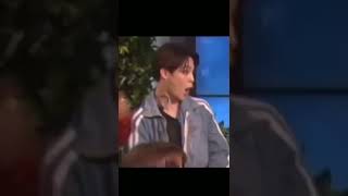 When a fangirl scares BTS in there interview 😅😅💜