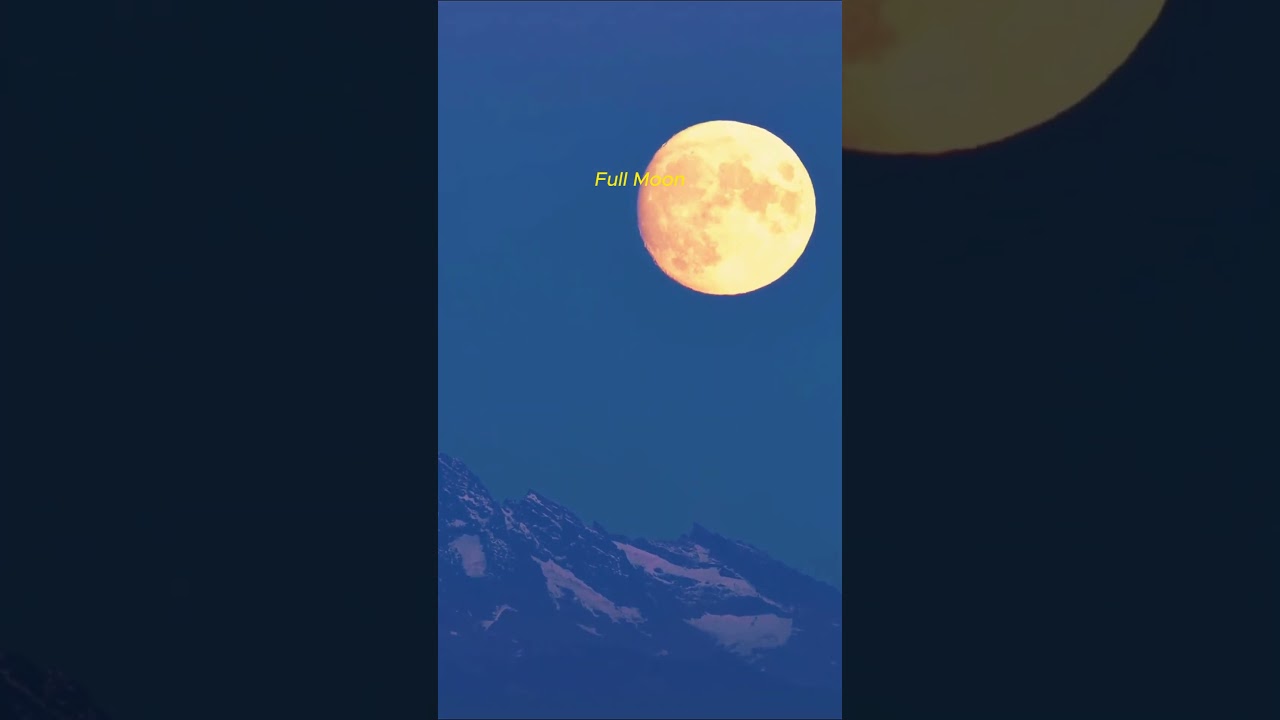 Moon Sighting | Full Moon in 4K 