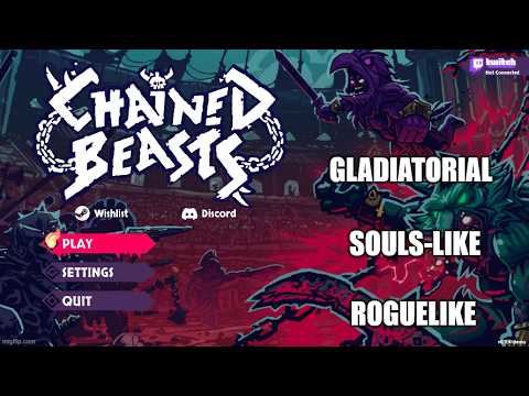 Desperate Ibex SPEEDS through difficulty 5! 🔗🐐 Chained Beasts OPEN BETA — Papa Boris