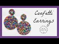 Confetti Earrings (Jewelry Making) Off the Beaded Path