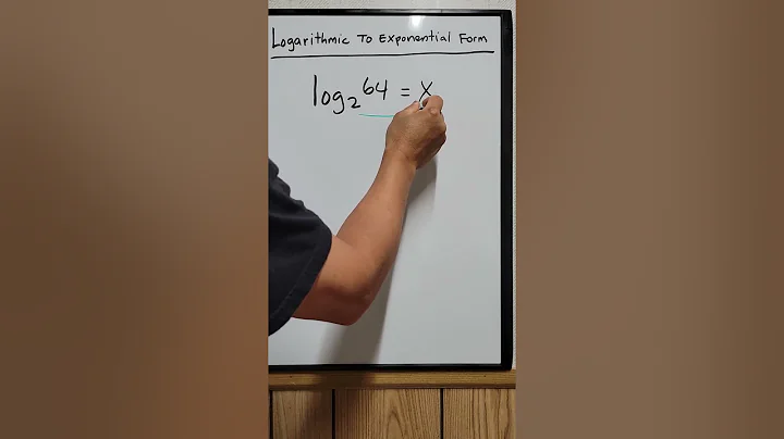 How To Convert Logarithmic To Exponential Form #math #mathematics #maths