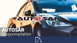 🇬🇧 AUTOSAR Quiz compilation | Embedded Academy E-Learning