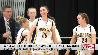 Several Local Athletes Earn Player of Year Honors from CNY High School Sports Awards