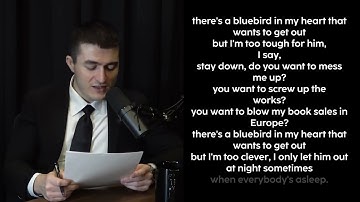Lex Fridmans reads "Bluebird" by Charles Bukowski