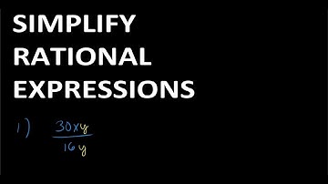 How to Simplify Rational Expressions - Algebra
