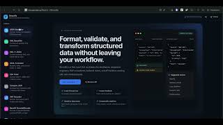 Structify – Free Developer Toolbox for JSON, XML, YAML, JWT & More