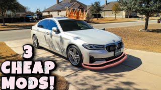 3 Cheap Mods For Your BMW!