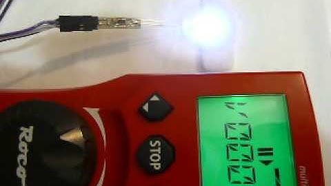 DCC one led decoder - neon lamp effect