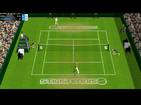 Stick Tennis 🎾 When I beat Tim Henman with my aces!!