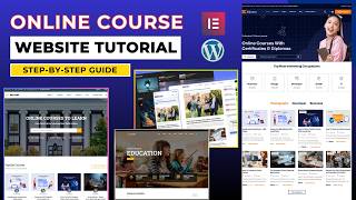 Create FREE Online Course Selling Website like Udemy, Coursera. Make LMS Education WordPress Website