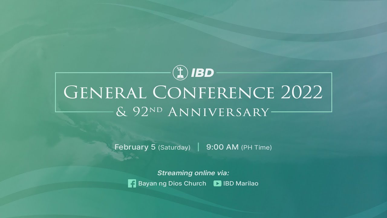 IBD General Conference 2022 & 92nd National Anniversary YouTube