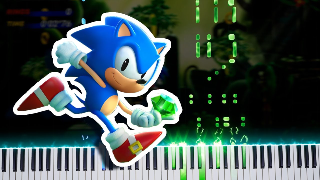 🎹SONIC PIANO TUTORIAL 