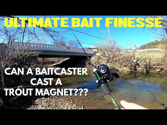 ULTIMATE BFS: CAN A BAIT FINESSE SETUP CAST A 1 GRAM TROUT MAGNET