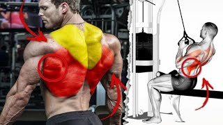 أفضل 10 تمارين تضخيم الظهر و توسيعه على شكل( V ) Back exercices