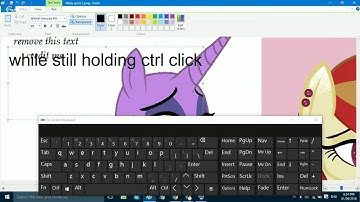 How To Make The Eraser On MS Paint Bigger