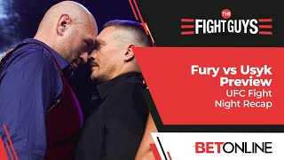 UFC Fight Night Fallout & Fury vs Usyk Showdown: The Fight Guys Unleashed!