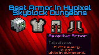 The best armor set for Dungeons (Hypixel Skyblock)