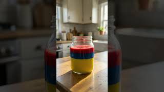 Layered Colors Diffusion Experiment at Home