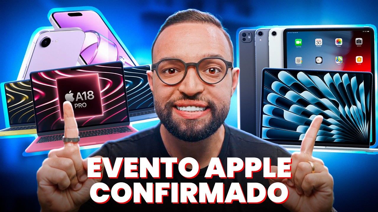 É OFICIAL! Apple marca EVENTO e pode anunciar novos MacBooks, iPads e até iPhone!