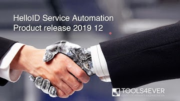 HelloID Service Automation - Product Update 2019.12 - Identity as a Service