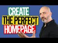 How to CREATE THE PERFECT HOMEPAGE for your Website (and DOMINATE Google Search Results)