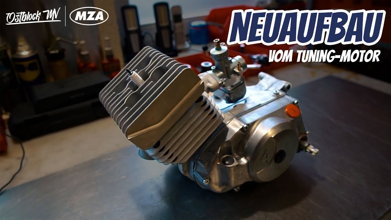 OMV x MZA #5 | Simson TUNING-MOTOR fürs Projekt Moped | Zweitaktkombinat 24 | Folge 5