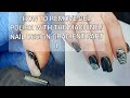 HOW TO REMOVE GEL POLISH WITH THE MACHINE / NAIL DESIGN GRADIENT PART 1