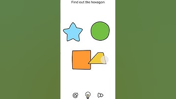 BRAIN OUT 🤯 Level 64 find hexagon #shorts  #gameplay #shortsviral #game #brainchallenge #noob