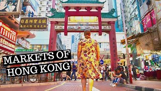 There are some amazing markets in hong kong! there's a flower market,
"knock-off" ladies bird and the best market of them all? temple st...