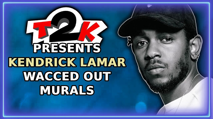 Kendrick Lamar - Wacced Out Murals - Karaoke - Instrumental & Lyrics (T2K0396)