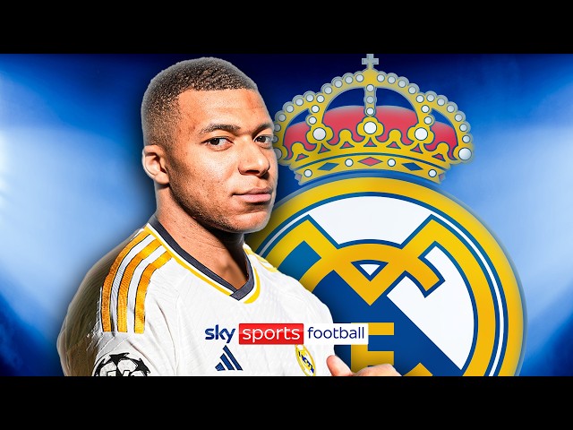 BREAKING: Kylian Mbappe signs for Real Madrid ⚪ class=