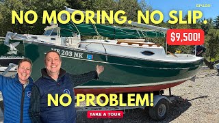 Um SENSACIONAL Pocket Cruiser com reboque o Com Pac 17 Sun Cat por US 9 500 VEND