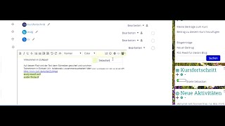 Moodle - Zumpad in Moodle einbetten