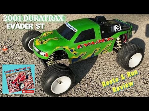 2001 DURATRAX EVADER ST RC TRUCK RESTO/RUN REVIEW