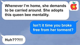 【Apple】Abusive sister in law makes her husband sleep in a tent outside and feeds him dog food! I…