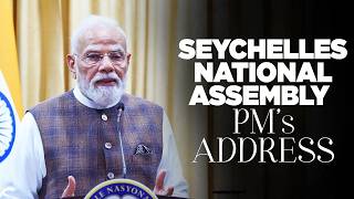 PM Modi addresses the National Assembly of Seychelles screenshot 1