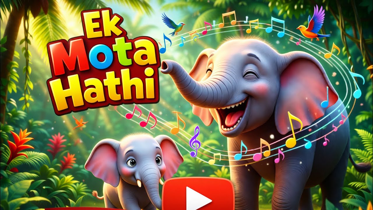 Eak Mota Hathi - Hindi Rhymes for Kids |islamic joy kids