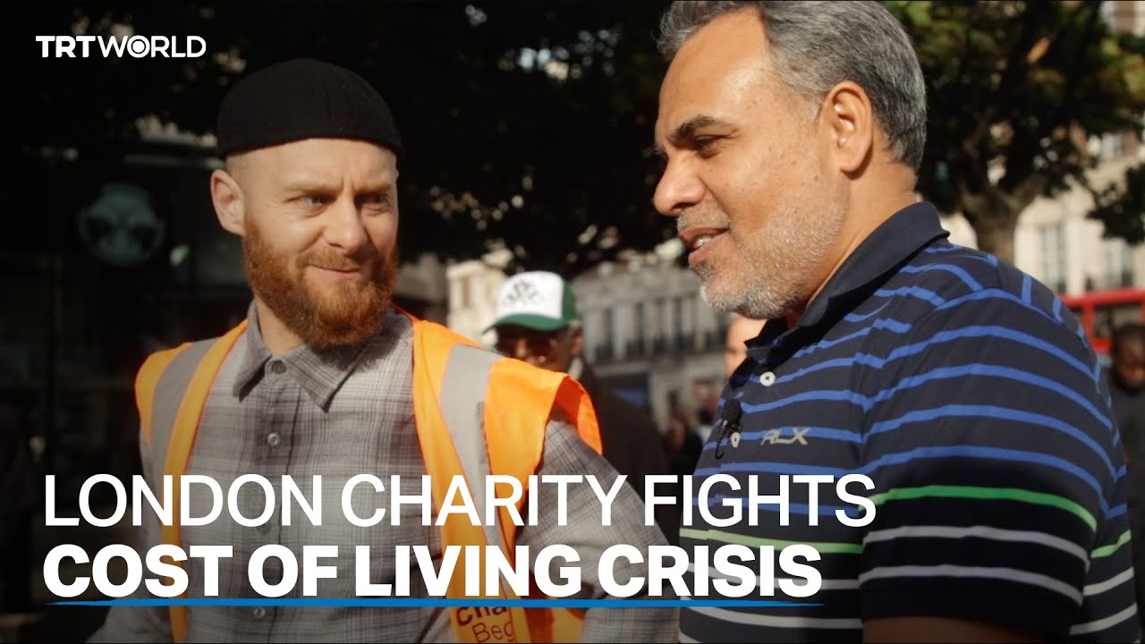 London charity fights cost of living crisis - YouTube
