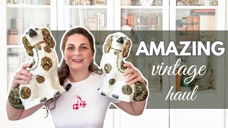Vintage HOME DECOR haul | Some beautiful pieces that you haven’t seen before