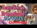 Texto Diário Dramatizado JW 🌏